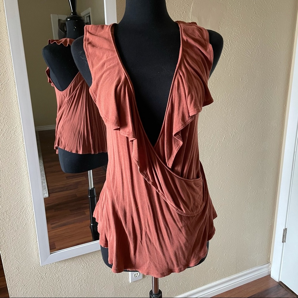 Free People - Wrap Blouse